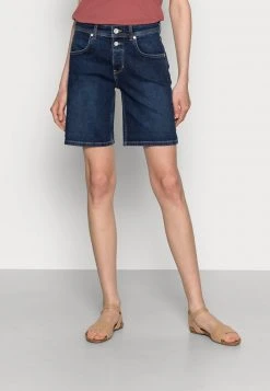 Marc O'Polo DENIM SHORTS RELAXED THEDA FIT REGULAR WAIST MID LENGTH - Jeans Shorts - Dark Commercial Wash | Damen