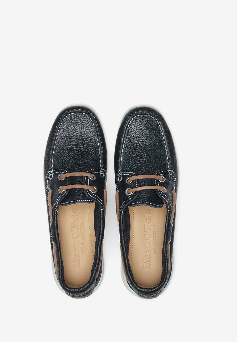 AUS HOCHWERTIGEM - Bootsschuh - navy Marc O'Polo AUS HOCHWERTIGEM - Bootsschuh - Navy | Damen -Marc O'Polo Verkäufe 26b186a584e94e0eb3bfc7a3f93e8202