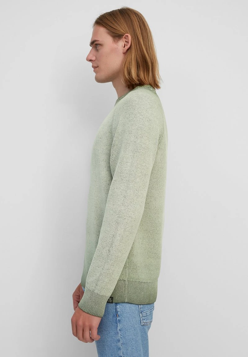 Marc O'Polo AUS CHENILLE GARN - Strickpullover - Fermented Fern | Herren 5 Marc O'Polo AUS CHENILLE GARN - Strickpullover - Fermented Fern | Herren – Bild 5