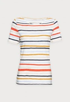 Marc O'Polo Damen T-Shirt Print - Multi/rainbow Yellow -Marc O'Polo Verkäufe 29599c20e36e4e168e90937333588f22