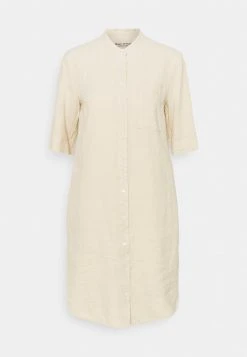 Marc O'Polo Damen DRESS STYLE BREAST POCKET COLLARSTAND - Freizeitkleid - Summer Taupe