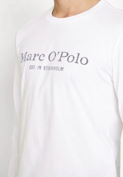 Marc O'Polo LONG SLEEVE CLASSIC - Langarmshirt - White | Herren -Marc O'Polo Verkäufe 2b422961236343aeae9d98be42f3a92a