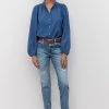 Marc O'Polo Jeans Slim Fit - Super Sustainable Blue Wash | Damen