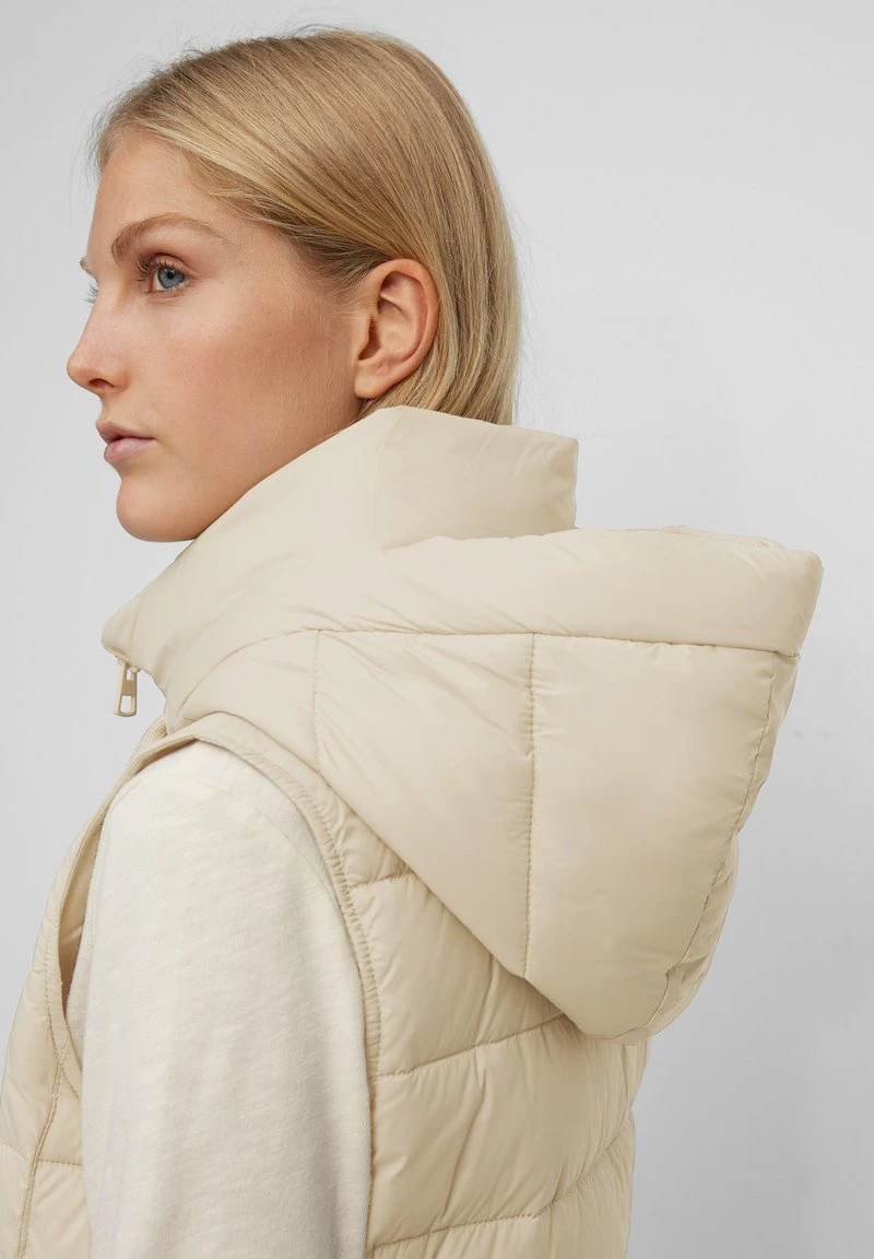 Marc O'Polo PUFFER - Weste - Stormy Sand | Damen 4 Marc O'Polo PUFFER - Weste - Stormy Sand | Damen – Bild 4