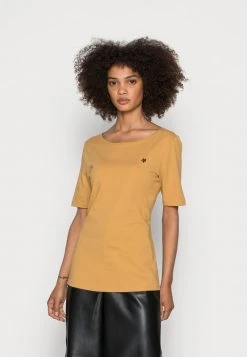 Marc O'Polo SHORT SLEEVE ROUND NECK - T-Shirt Basic - Sweet Corn | Damen