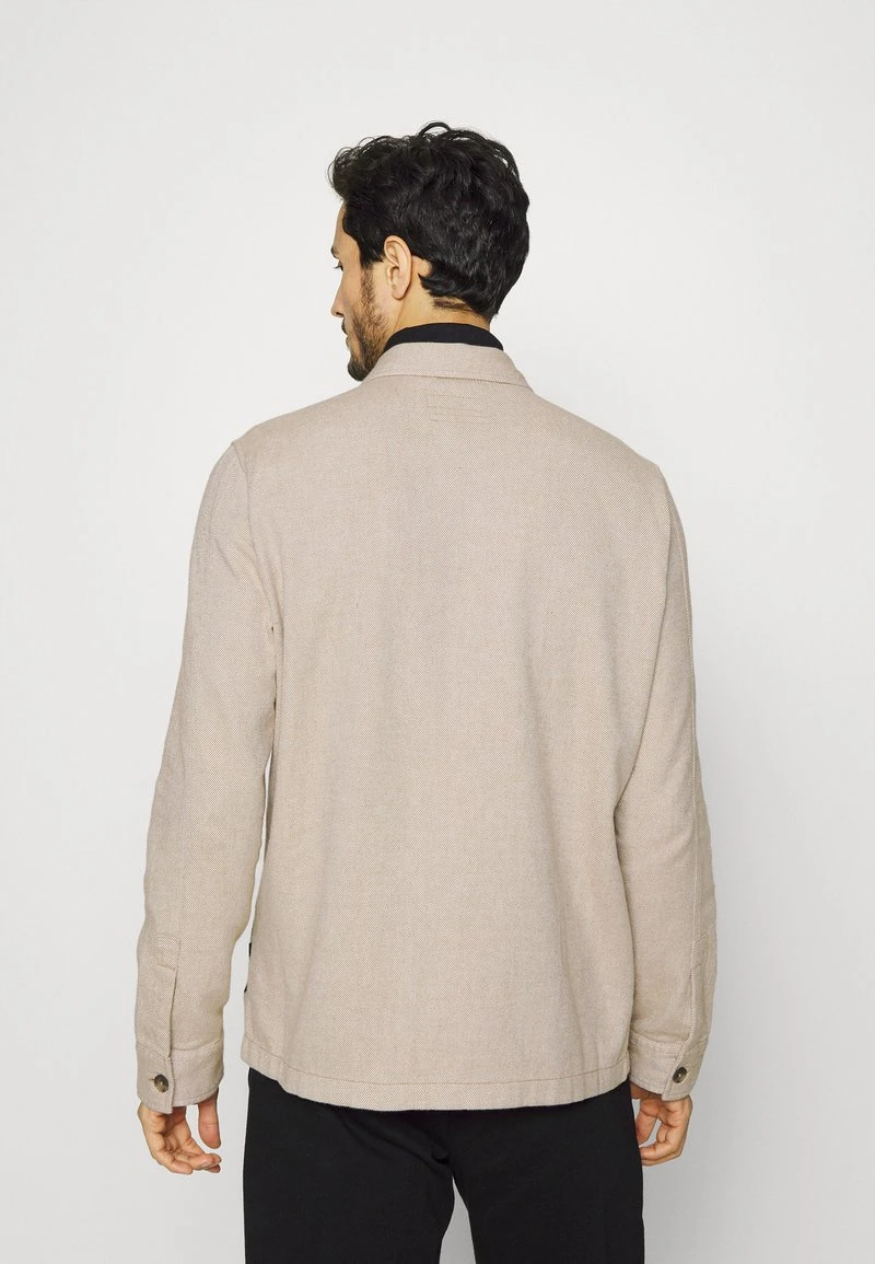 Marc O'Polo OVERSHIRT LONG SLEEVE TWO FLAP POCKETS - Jeansjacke - Multi/linen White | Herren 3 Marc O'Polo OVERSHIRT LONG SLEEVE TWO FLAP POCKETS - Jeansjacke - Multi/linen White | Herren – Bild 3