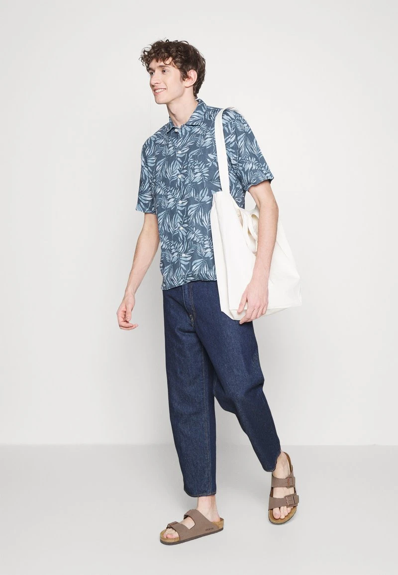 Marc O'Polo SLIT AT SIDE SEAM - Hemd - Multi/dark Navy | Herren 2 Marc O'Polo SLIT AT SIDE SEAM - Hemd - Multi/dark Navy | Herren – Bild 2