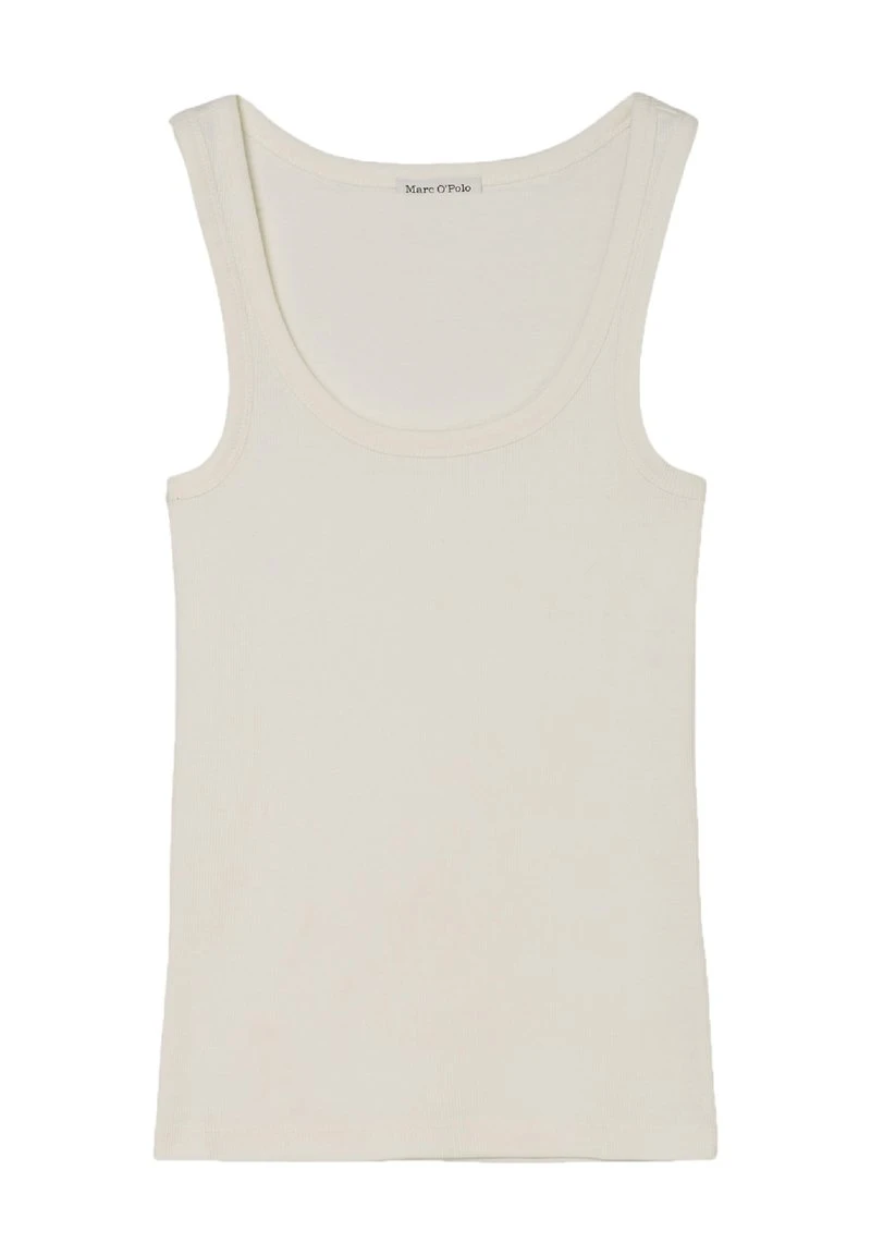 Top - white cotton Marc O'Polo Damen Top - White Cotton -Marc O'Polo Verkäufe 30152e5acb5b481daf58a66e0e052d35