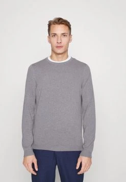 Marc O'Polo CREW NECK - Strickpullover - Grey | Herren