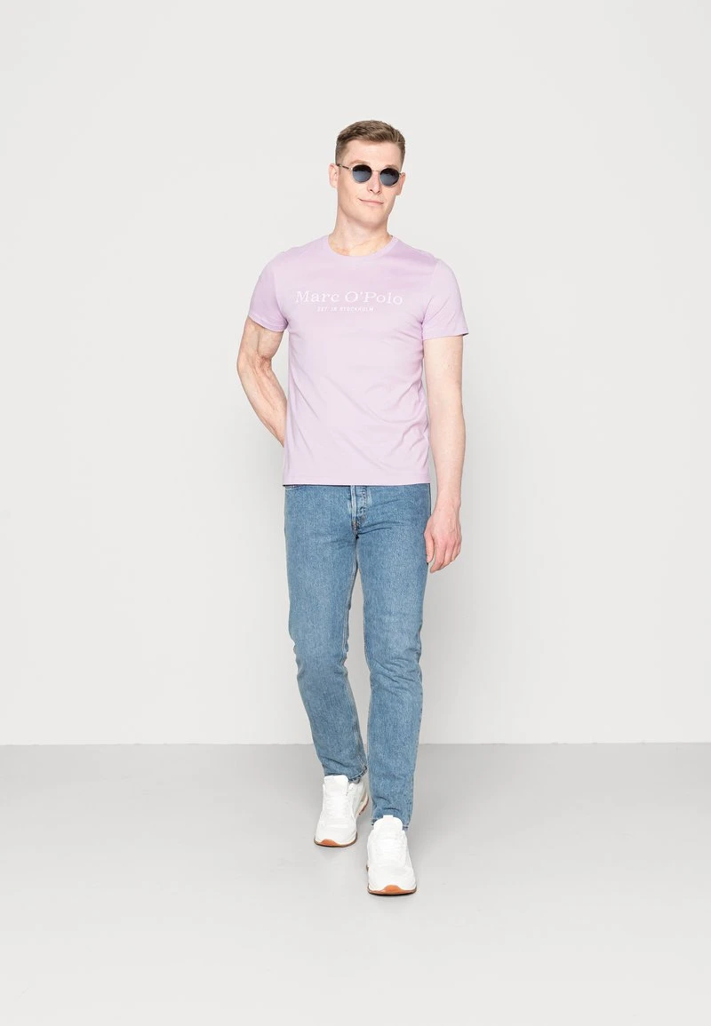 Marc O'Polo SHORT SLEEVE ROUND NECK CLASSIC INSIDE - T-Shirt Print - Ephemera | Herren 2 Marc O'Polo SHORT SLEEVE ROUND NECK CLASSIC INSIDE - T-Shirt Print - Ephemera | Herren – Bild 2