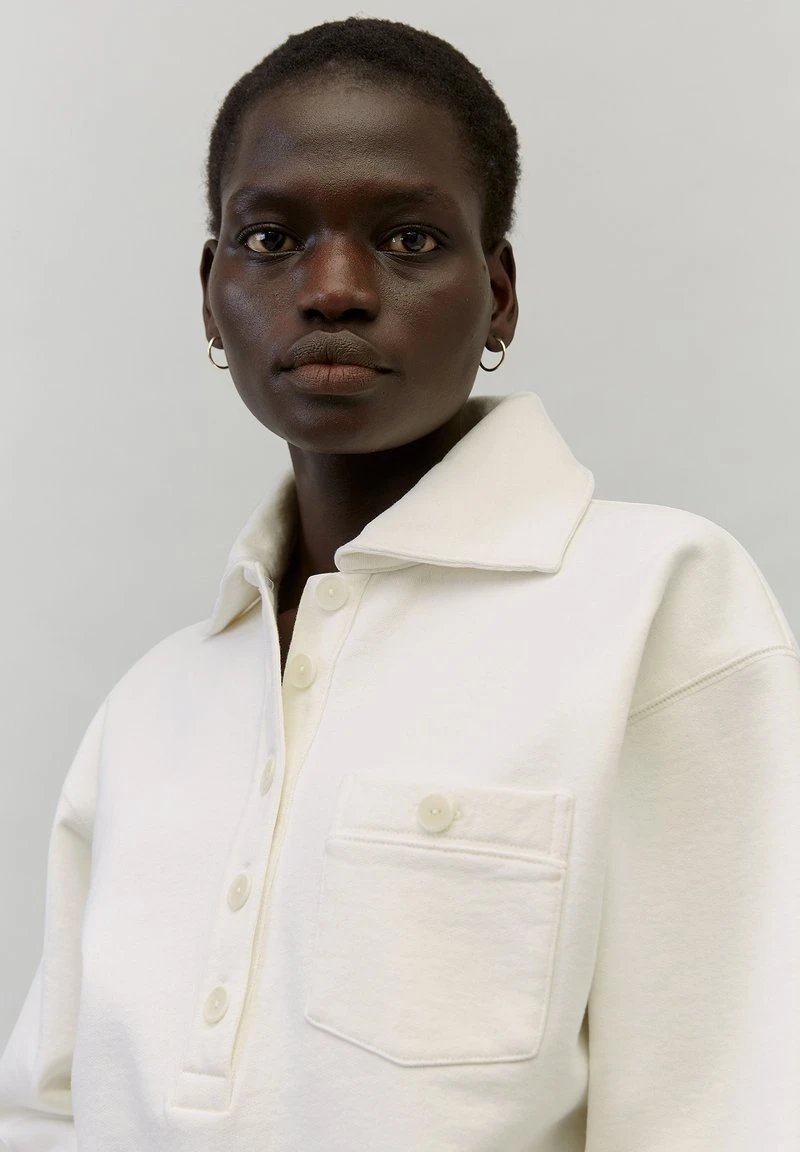 Marc O'Polo ARCHIVE CODE - Poloshirt - Off White | Damen 4 Marc O'Polo ARCHIVE CODE - Poloshirt - Off White | Damen – Bild 4