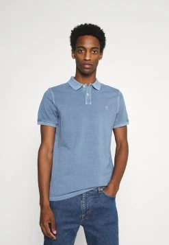 Marc O'Polo SHORT SLEEVE BUTTON PLACKET - Poloshirt - Kashmir Blue | Herren