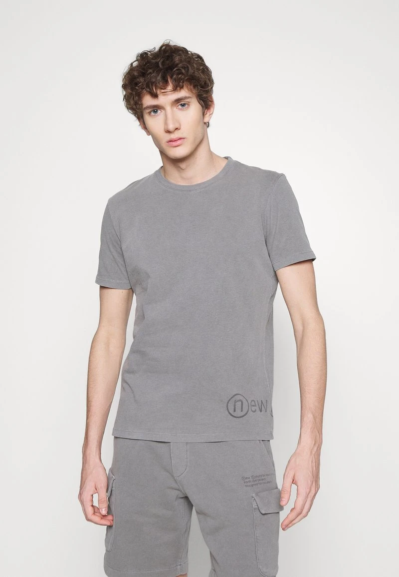 Marc O'Polo SHORT SLEEVE PLACED - T-Shirt Basic - Charcoal | Herren 1 Marc O'Polo SHORT SLEEVE PLACED - T-Shirt Basic - Charcoal | Herren