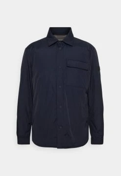 Marc O'Polo JACKET REGULAR FIT TURN DOWN COLLAR - Übergangsjacke - Dark Navy | Herren