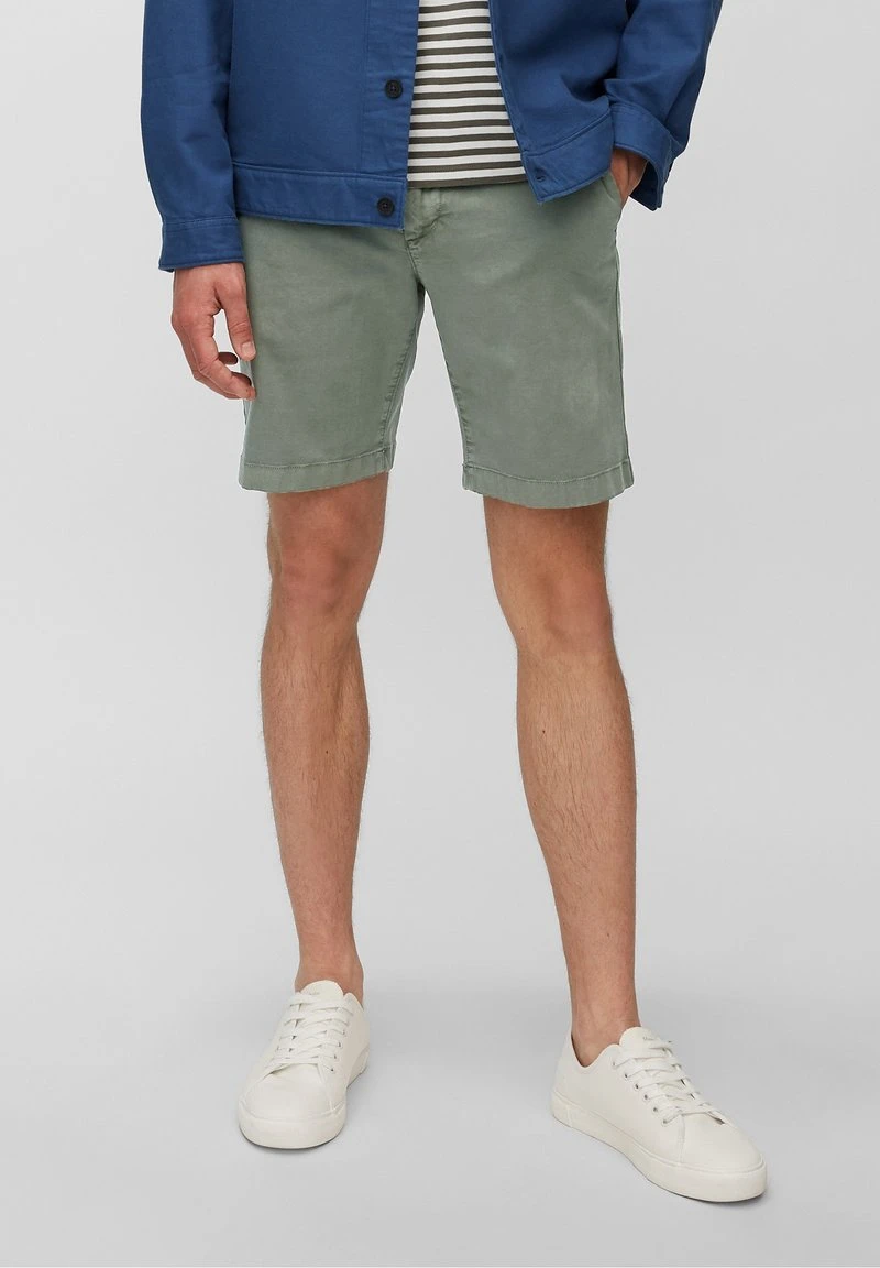 Marc O'Polo SLIM FIT PIPED BACK POCKET - Shorts - Found Fossil | Herren 1 Marc O'Polo SLIM FIT PIPED BACK POCKET - Shorts - Found Fossil | Herren