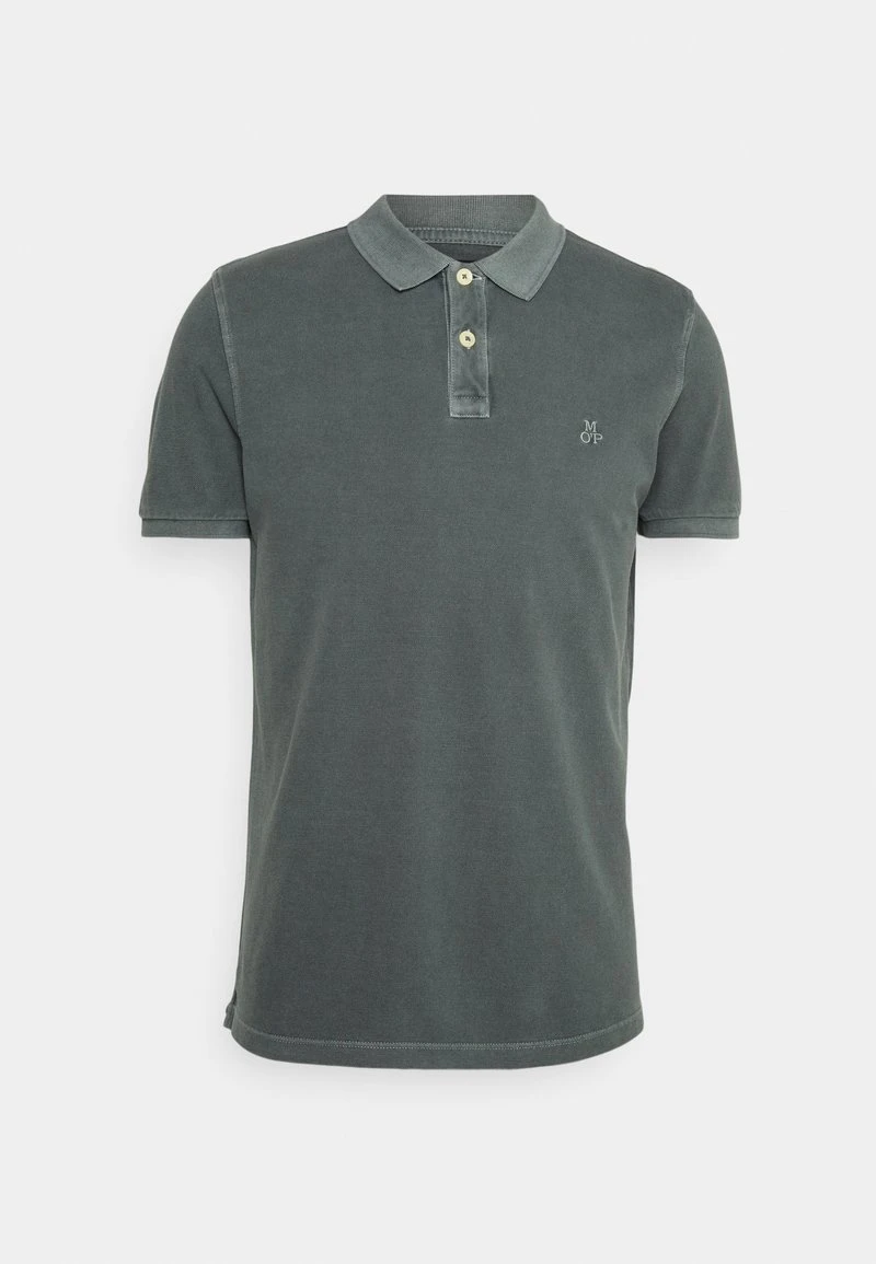 Marc O'Polo SHORT SLEEVE RIB DETAILS SLITS AT HEM - Poloshirt - Mangrove | Herren 4 Marc O'Polo SHORT SLEEVE RIB DETAILS SLITS AT HEM - Poloshirt - Mangrove | Herren – Bild 4
