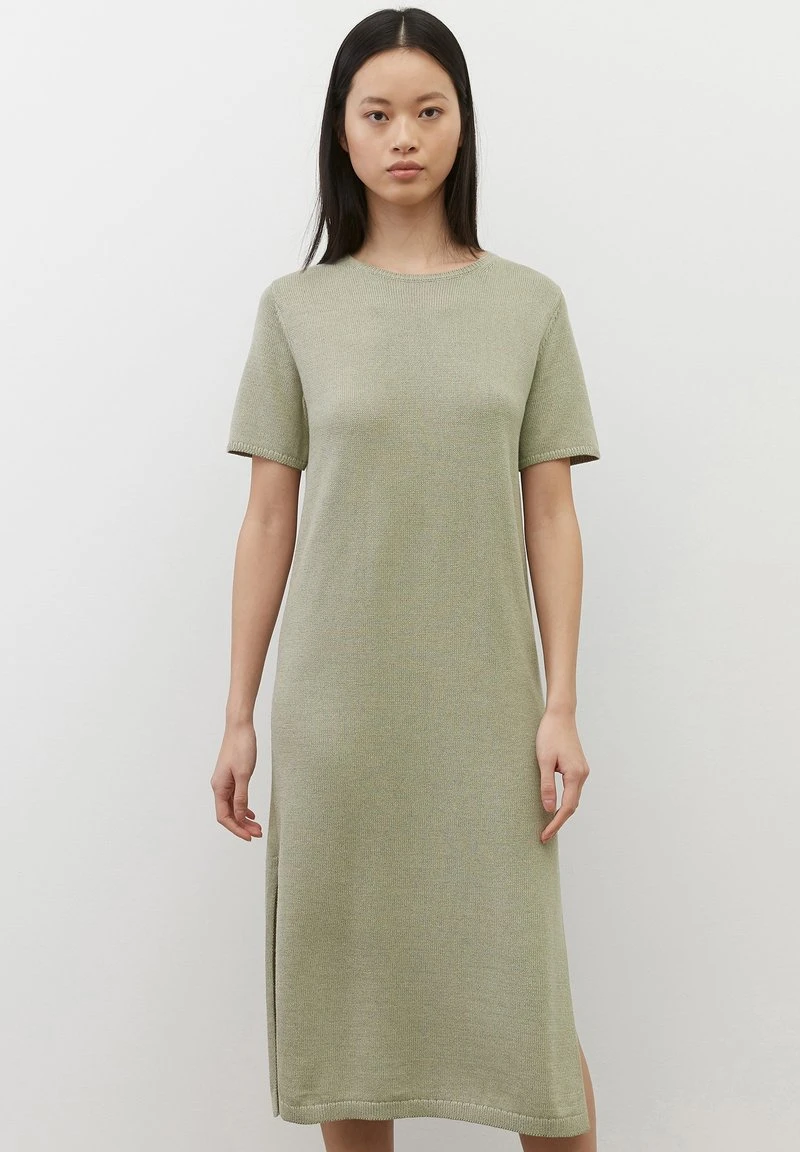 Marc O'Polo KURZARM МIX - Strickkleid - Herbal Steam | Damen 1 Marc O'Polo KURZARM МIX - Strickkleid - Herbal Steam | Damen