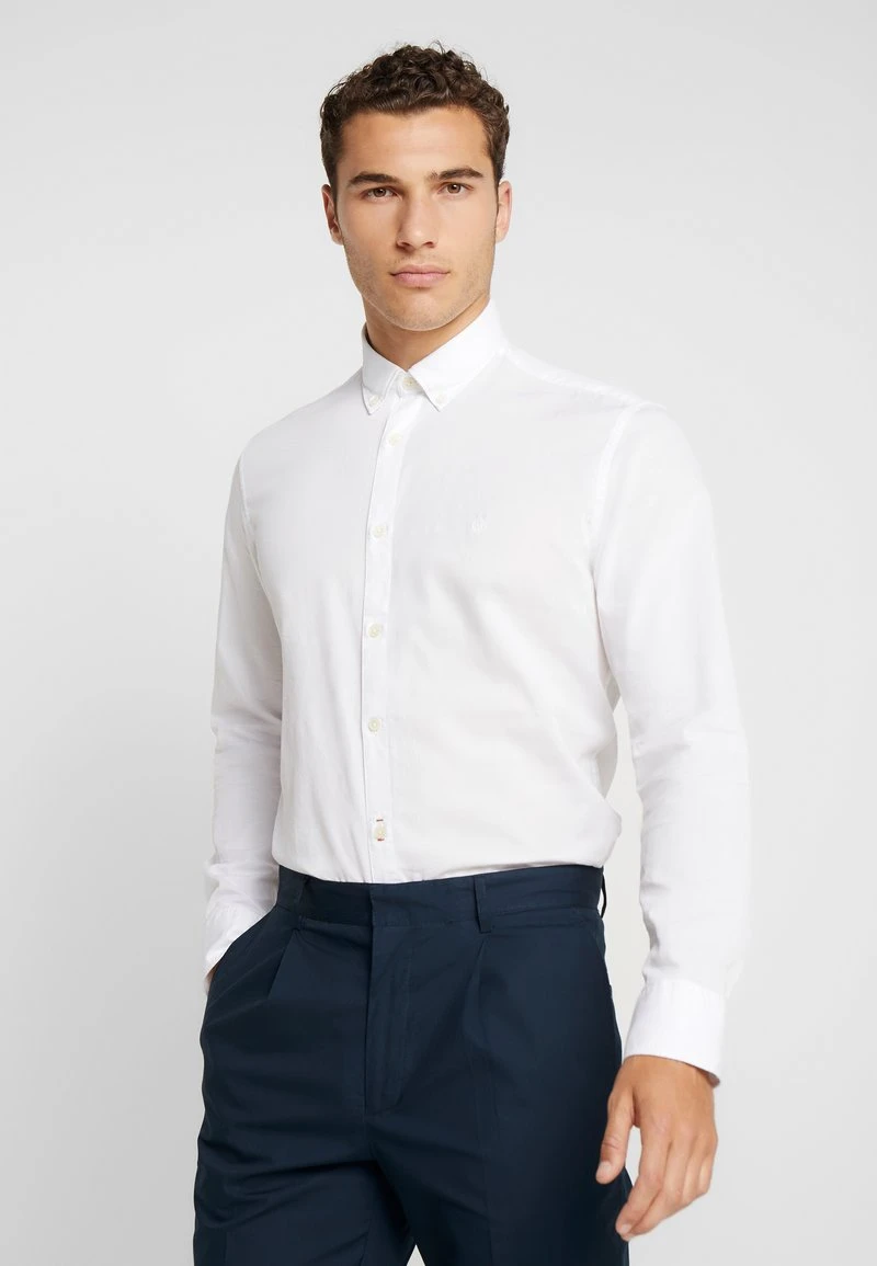 Marc O'Polo FINE BEDFORD GARMENT DYED - Hemd - White | Herren 1 Marc O'Polo FINE BEDFORD GARMENT DYED - Hemd - White | Herren