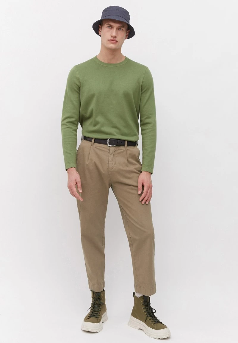 Marc O'Polo Strickpullover - English Moss | Herren 2 Marc O'Polo Strickpullover - English Moss | Herren – Bild 2