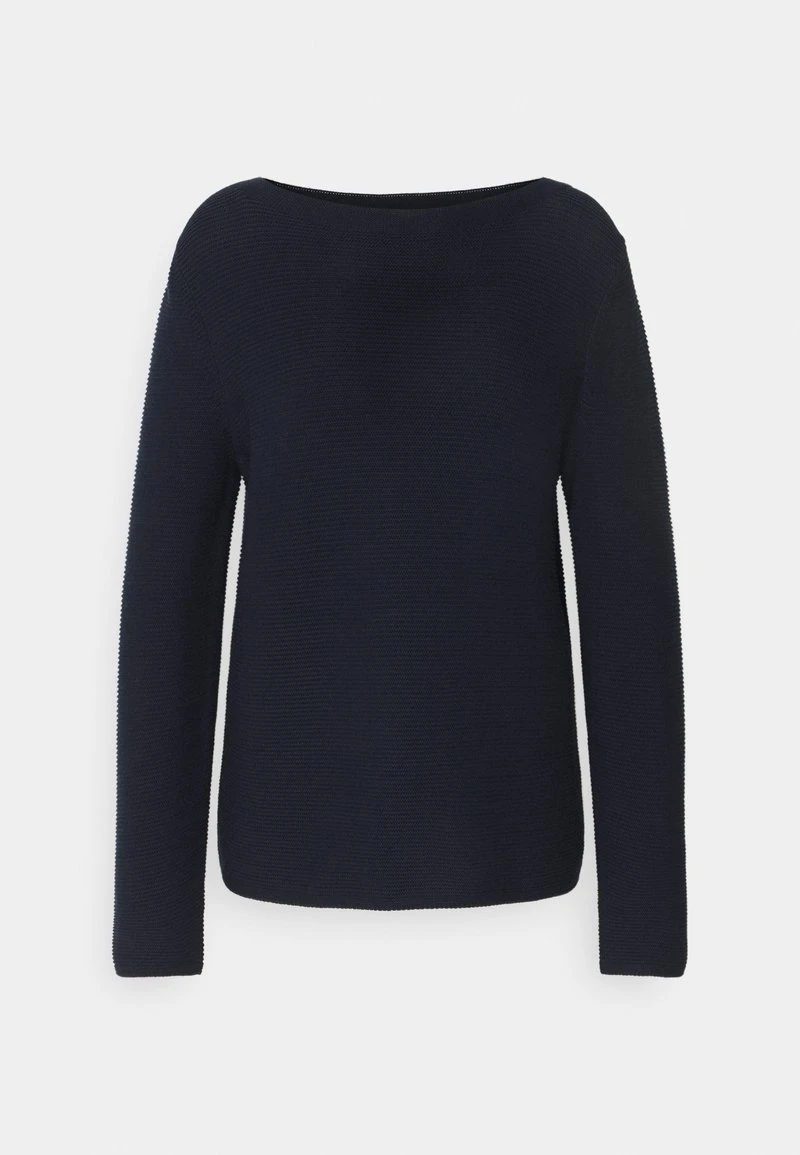 Marc O'Polo LONGSLEEVE STAND UP - Strickpullover - Night Sky | Damen 1 Marc O'Polo LONGSLEEVE STAND UP - Strickpullover - Night Sky | Damen