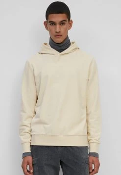 Marc O'Polo CORD ORGANIC - Kapuzenpullover - Linen White | Herren