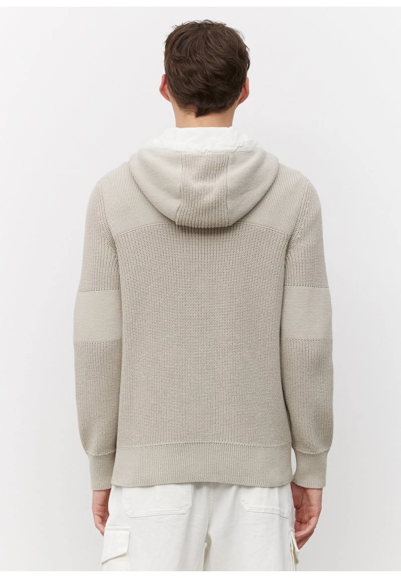 Marc O'Polo Strickjacke - Gray Silk | Herren 3 Marc O'Polo Strickjacke - Gray Silk | Herren – Bild 3