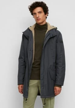 Marc O'Polo Wintermantel - Black | Herren