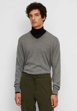 Marc O'Polo AUS ITALIENISCHER MERINO-WOLLE - Strickpullover - Flint Stone | Herren