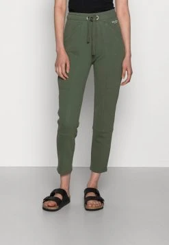 Marc O'Polo PANTS CUTLINES ELASTIC WAISTBAND - Jogginghose - Fresh Moss | Damen