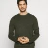 Marc O'Polo CREW NECK - Strickpullover - Burnt Leaf | Herren
