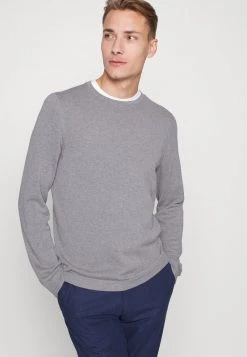 Marc O'Polo CREW NECK - Strickpullover - Grey | Herren -Marc O'Polo Verkäufe 3d7ef6f135ea47a1b9eed7c1b118f8dd