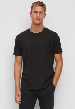Marc O'Polo AUS HOCHWERTIGER - T-Shirt Basic - Black | Herren