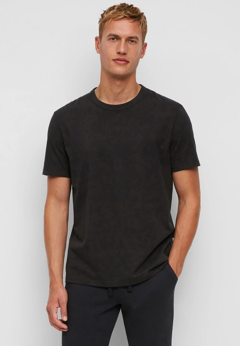 Marc O'Polo AUS HOCHWERTIGER - T-Shirt Basic - Black | Herren 1 Marc O'Polo AUS HOCHWERTIGER - T-Shirt Basic - Black | Herren