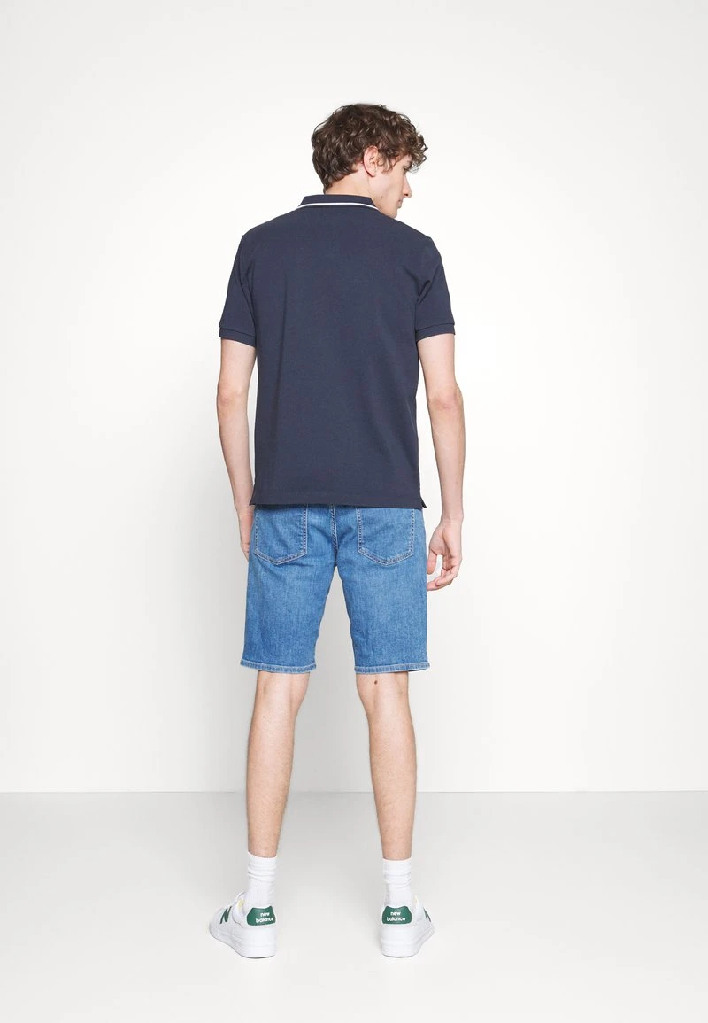 Marc O'Polo TIPPING AND UNDERPLACKET - Poloshirt - Dark Navy | Herren 3 Marc O'Polo TIPPING AND UNDERPLACKET - Poloshirt - Dark Navy | Herren – Bild 3