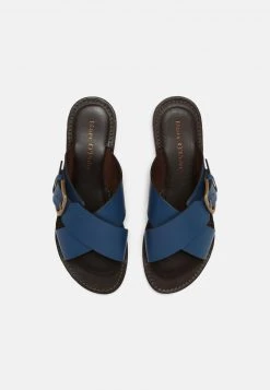 Marc O'Polo Damen DALIA - Pantolette Flach - Blue -Marc O'Polo Verkäufe 41aa9ef0ea224e8c8508cf87b213ab56