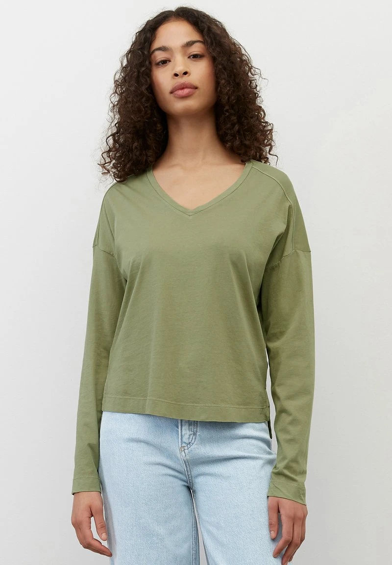 Marc O'Polo Damen LONGSLEEVE - Langarmshirt - Hazy Forest 1 Marc O'Polo Damen LONGSLEEVE - Langarmshirt - Hazy Forest