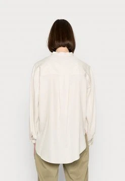 Marc O'Polo Damen BLOUSE LONG SLEEVE STAND UP COLLAR LONG SHAPE BUTTON DOWN - Bluse - Multi -Marc O'Polo Verkäufe 425668d3625f4323af4421d465c1496b