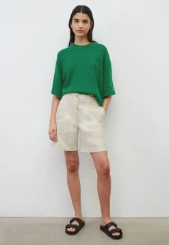 Marc O'Polo Shorts - White Cotton | Damen