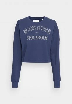 Marc O'Polo ROUND NECK LONG SLEEVES CROPPED LENGTH - Sweatshirt - Noble Blue | Damen 3 Marc O'Polo ROUND NECK LONG SLEEVES CROPPED LENGTH - Sweatshirt - Noble Blue | Damen -Marc O'Polo Verkäufe 4309c9a918ba45da91c1d5e70e4b844e