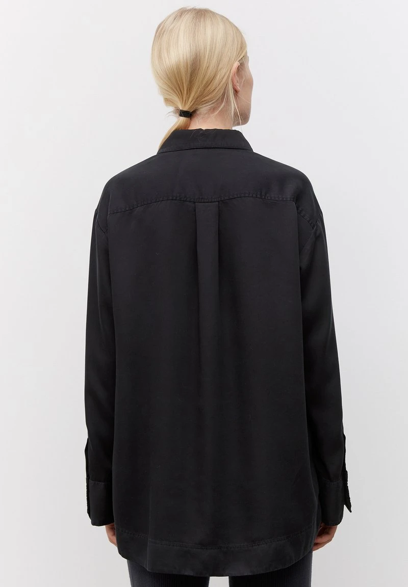 Marc O'Polo AUS FEINEM - Hemdbluse - Deep Sky | Damen 3 Marc O'Polo AUS FEINEM - Hemdbluse - Deep Sky | Damen – Bild 3