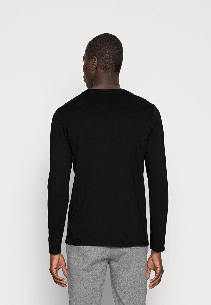 Marc O'Polo Herren LONG SLEEVE ROUND NECK - Langarmshirt - Black 3 Marc O'Polo Herren LONG SLEEVE ROUND NECK - Langarmshirt - Black – Bild 3