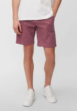 Marc O'Polo Herren SALO SLIM AUS STRETCH-DOBBY - Shorts - Acai