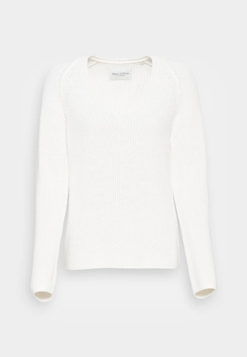 Marc O'Polo Strickpullover - White Cotton | Damen 4 Marc O'Polo Strickpullover - White Cotton | Damen – Bild 4