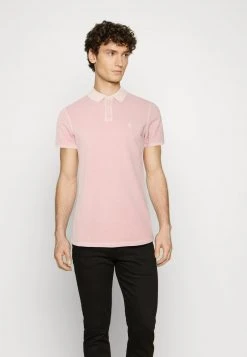 Marc O'Polo Herren SHORT SLEEVE RIB DETAILS SLITS AT HEM - Poloshirt - Oyster Shell