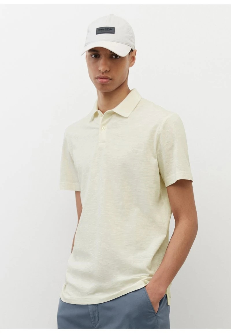 Marc O'Polo Herren Poloshirt - Silver Fern 1 Marc O'Polo Herren Poloshirt - Silver Fern