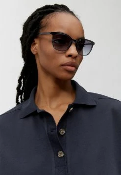 Marc O'Polo Damen Poloshirt - Deep Blue Sea -Marc O'Polo Verkäufe 46570a653c59465d996f66800df432b8