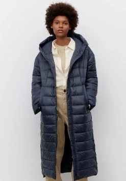 Marc O'Polo Damen RECYCLED NO, RECYCLED COMPONENTS, SORONA FILLIN - Wintermantel - Midnight Blue