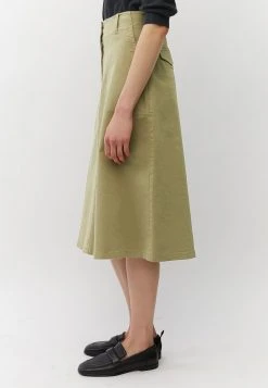 Marc O'Polo Damen A-Linien-Rock - Hazy Forest -Marc O'Polo Verkäufe 46a7ee0600af493f8a409d7319c12a6b