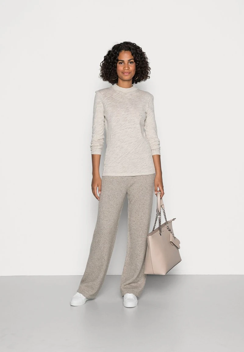 HIGH NECK LONG SLEEVE - Langarmshirt - winter wheat melange Marc O'Polo HIGH NECK LONG SLEEVE - Langarmshirt - Winter Wheat Melange | Damen -Marc O'Polo Verkäufe 480edd48a588473faa46c1436de568de