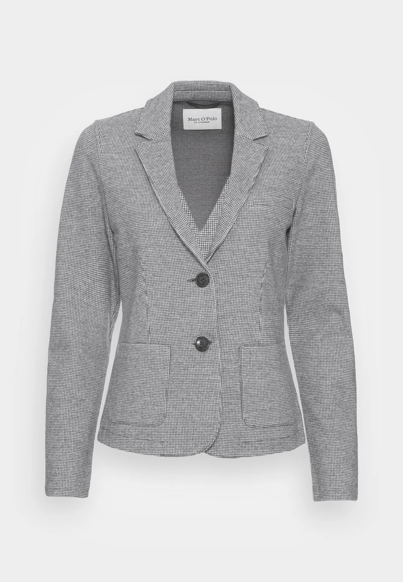 Marc O'Polo Damen LONG SLEEVE REVERS CHECK - Blazer - Multi/linen White 4 Marc O'Polo Damen LONG SLEEVE REVERS CHECK - Blazer - Multi/linen White – Bild 4